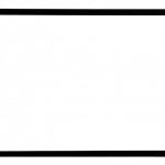 100" Fixed Frame Projector Screen
