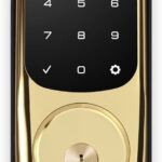 Deadbolt Touch Screen - ZigBee (Polished Brass)